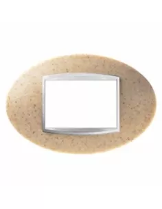 Gewiss GW16303RS Plaque art 3p grès